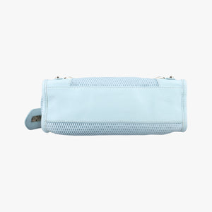 Pre-owned Balenciaga Classic City Mini Blue lambskin shoulderbag | stylenewstar