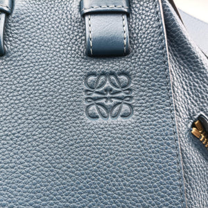 Vintage Loewe Hammock Blue leather handbag | stylenewstar