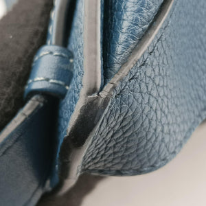 Vintage Loewe Hammock Blue leather handbag | stylenewstar