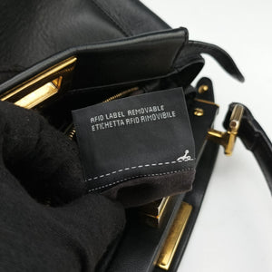Vintage Fendi PEEKABOO Black Leather 8BN244 shoulderbag | stylenewstar