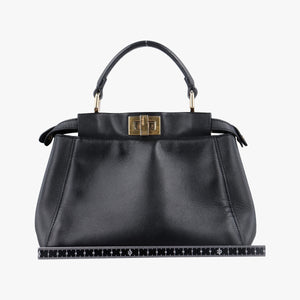 Vintage Fendi PEEKABOO Black Leather 8BN244 shoulderbag | stylenewstar