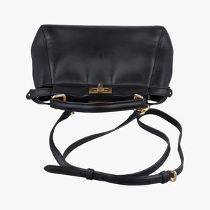 Vintage Fendi PEEKABOO Black Leather 8BN244 shoulderbag | stylenewstar