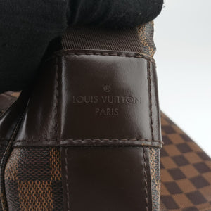 Pre-owned Louis Vuitton Bastille Messenger EBENE Damier Canvas N45258 crossbodybag | stylenewstar