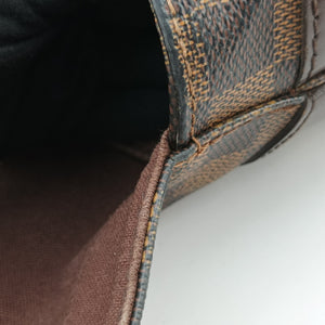 Pre-owned Louis Vuitton Bastille Messenger EBENE Damier Canvas N45258 crossbodybag | stylenewstar