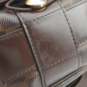 Pre-owned Louis Vuitton Bastille Messenger EBENE Damier Canvas N45258 crossbodybag | stylenewstar