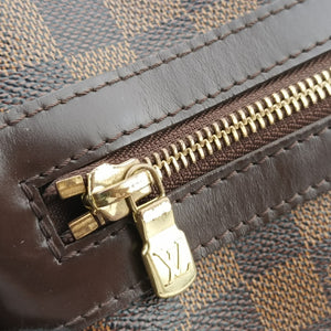 Pre-owned Louis Vuitton Bastille Messenger EBENE Damier Canvas N45258 crossbodybag | stylenewstar