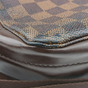 Pre-owned Louis Vuitton Bastille Messenger EBENE Damier Canvas N45258 crossbodybag | stylenewstar