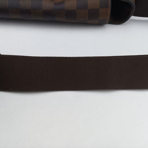 Pre-owned Louis Vuitton Bastille Messenger EBENE Damier Canvas N45258 crossbodybag | stylenewstar