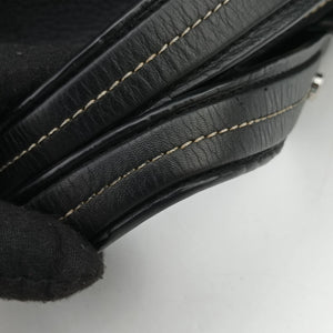 Vintage Christian Dior Detective Frame Black Leather handbag | stylenewstar