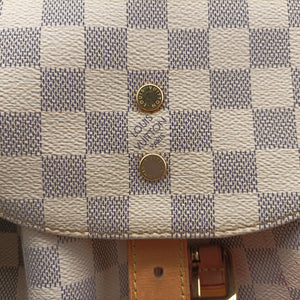 Pre-owned Louis Vuitton SPERONE Azur Damier Canvas N41578 backpack/rucksack | stylenewstar