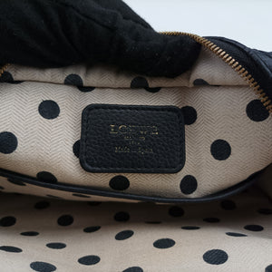 Pre-owned Loewe CRUZ Black Leather shoulderbag | stylenewstar
