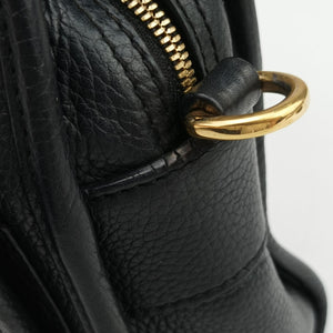 Pre-owned Loewe CRUZ Black Leather shoulderbag | stylenewstar