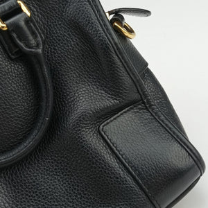 Pre-owned Loewe CRUZ Black Leather shoulderbag | stylenewstar