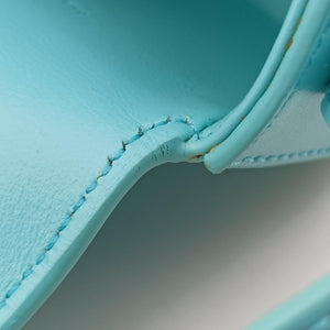 Pre-owned Celine Triomphe Blue Leather shoulderbag | stylenewstar