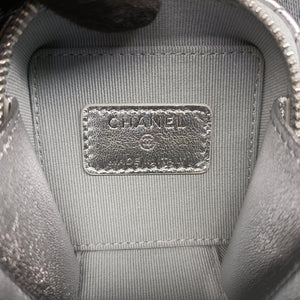 Vintage Chanel Coco Punk Cube Silver lambskin AP2529 crossbodybag | stylenewstar