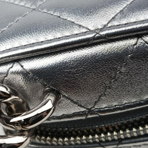 Vintage Chanel Coco Punk Cube Silver lambskin AP2529 crossbodybag | stylenewstar
