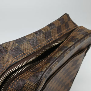 Pre-owned Louis Vuitton Olav PM EBENE Damier Canvas N41442 shoulderbag | stylenewstar