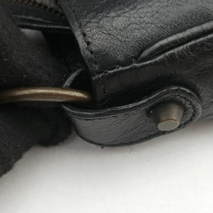 Pre-owned Balenciaga The Velo Black lambskin handbag | stylenewstar