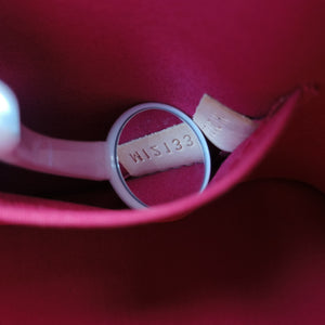 Pre-owned Louis Vuitton Alma BB pomme d'amour Vernis M90174 shoulderbag | stylenewstar