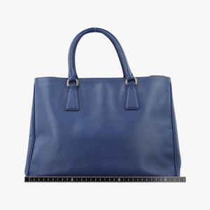 Pre-owned Prada Galleria Blue SAFFIANO Leather BN2274 shoulderbag | stylenewstar