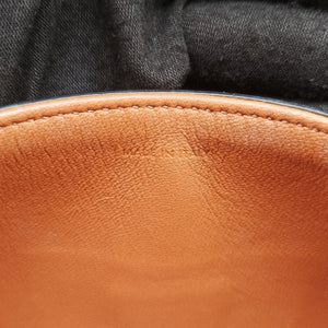Pre-owned Celine Claude Triomphe Brown PVC coated canvas shoulderbag | stylenewstar