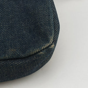 Pre-owned Christian Dior Marispearl Blue denim shoulderbag | stylenewstar