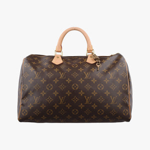 Pre-owned Louis Vuitton Speedy 35 Monogram/Brown Monogram canvas M41524 handbag | stylenewstar