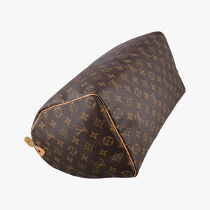 Pre-owned Louis Vuitton Speedy 35 Monogram/Brown Monogram canvas M41524 handbag | stylenewstar