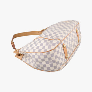 Pre-owned Louis Vuitton GALLIERA PM Azur Damier Canvas N55215 shoulderbag | stylenewstar