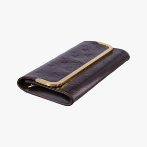 Pre-owned Louis Vuitton Rossmore MM Amarante Vernis M91551 clutchbag | stylenewstar