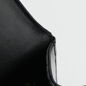 Pre-owned Christian Dior Diorama Black Leather shoulderbag | stylenewstar