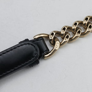Pre-owned Christian Dior Diorama Black Leather shoulderbag | stylenewstar
