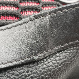 Pre-owned Christian Louboutin Explora funk Black×Red leather backpack/rucksack | stylenewstar