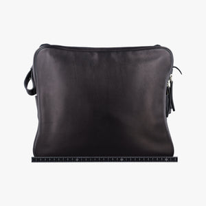 Vintage Hermes Hebdo Reporter Brown Evergrain Leather shoulderbag | stylenewstar