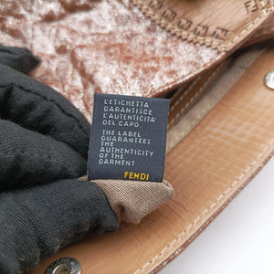 Pre-owned Fendi Etniko Brown Leather 8BN157 handbag | stylenewstar