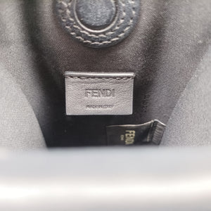 Vintage Fendi Phone Pouch Black Leather 7AS192 shoulderbag | stylenewstar
