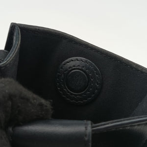 Vintage Fendi Phone Pouch Black Leather 7AS192 shoulderbag | stylenewstar