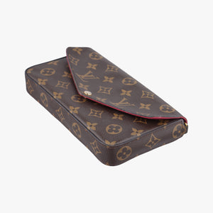 Secondhand Louis Vuitton Pochette Felicie Brown Monogram Canvas M61276 shoulderbag | stylenewstar