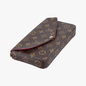 Secondhand Louis Vuitton Pochette Felicie Brown Monogram Canvas M61276 shoulderbag | stylenewstar