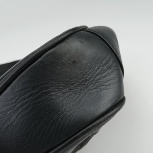 Pre-owned Gucci Bamboo GG Canvas Black canvas×leather 001-40 shoulderbag | stylenewstar