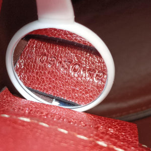 Pre-owned Chloe Aby Pink x Red Leather shoulderbag | stylenewstar