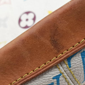 Secondhand Louis Vuitton URSULA white Monogram Multicolor M40123 handbag | stylenewstar