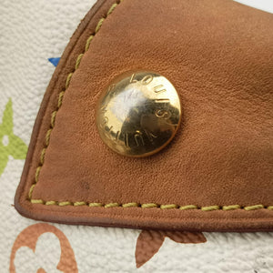 Secondhand Louis Vuitton URSULA white Monogram Multicolor M40123 handbag | stylenewstar