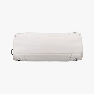 Pre-owned Balenciaga Giant City White lambskin shoulderbag | stylenewstar