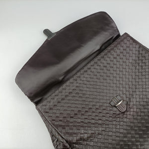 Vintage Bottega Veneta Intrecciato Brown lambskin handbag | stylenewstar