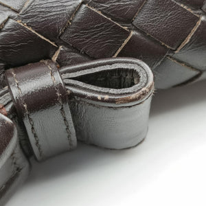 Vintage Bottega Veneta Intrecciato Brown lambskin handbag | stylenewstar