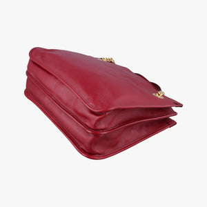 Pre-owned Gucci HORSEBIT 1955 Red Leather 621144 shoulderbag | stylenewstar