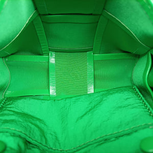 Pre-owned Bottega Veneta candy cassette Green lambskin shoulderbag | stylenewstar