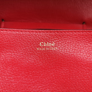Vintage Chloe DREW Red Leather shoulderbag | stylenewstar