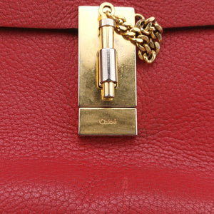 Vintage Chloe DREW Red Leather shoulderbag | stylenewstar